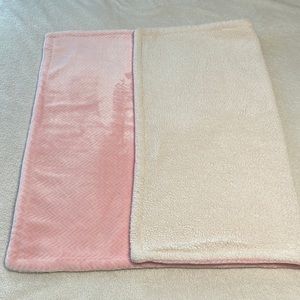 Pink baby blanket